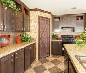 Showing mobile home sales kitchen in Charleston SC