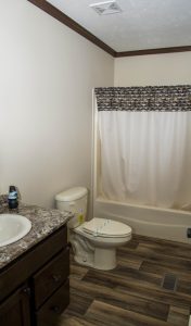 Displaying Montreat bedroom with comfortable home finishes