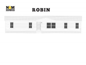 Showing Robin 28x64 doublewide mobile home plan