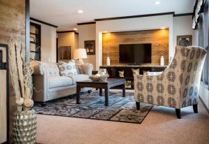 Featuring Patriot living room with open home design