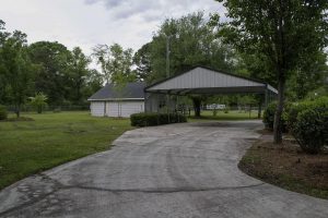 Showing land home entry view with open property space