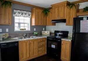 Featuring tiny home living area with compact layout