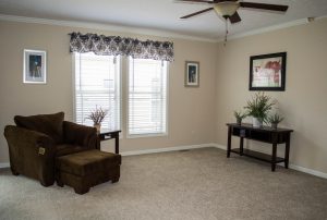 Featuring hallway flow through four bedroom home interior
