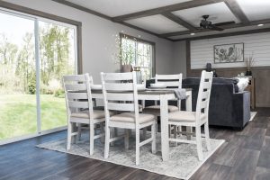 Featuring Isabella dining room and den with open flow