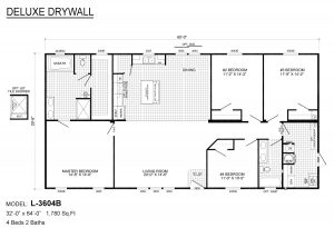 Displaying Live Oak four bedroom floor plan with shiplap