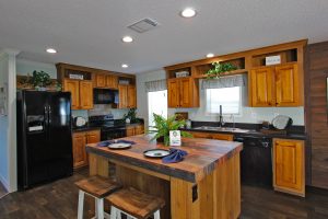 Featuring Kahuna kitchen with cabinet storage and counters