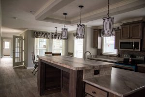 Featuring spacious living area with fireplace