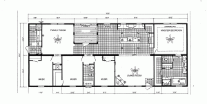 Displaying Greenfield floor plan with double fireplace layout