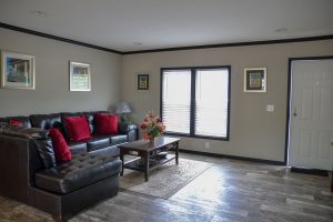 Showing open concept home with upgraded interior