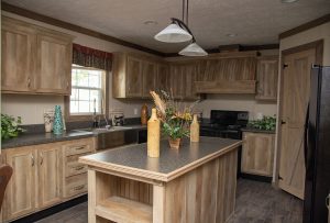 Showing manufactured home with spacious interior flow