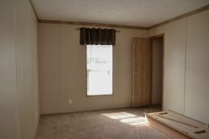 Showing manufactured home dining room with modern setup