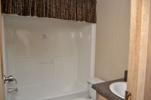 Featuring manufactured home living room with spacious design