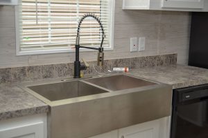 Featuring kitchen and dining area with open design