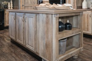 Featuring Kabco kitchen island with upgraded finishes