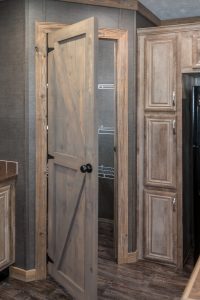 Featuring Kabco pantry with spacious storage shelving