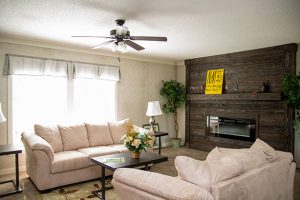 Displaying Roadrunner bath area with modern fixture details
