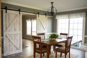 Showing Roadrunner utility area with practical storage details