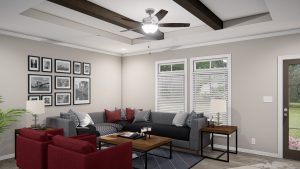 Displaying Riviera manufactured home exterior with curb appeal
