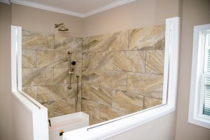 Displaying Hummingbird home entry with clean exterior finishes