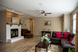 Displaying Hummingbird kitchen island and cooking space