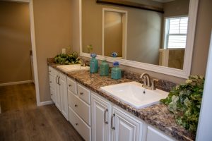 Showing Hummingbird bedroom with comfortable manufactured home layout