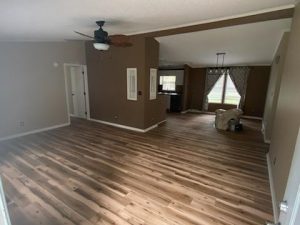 Showing Summerville home site with land package surroundings