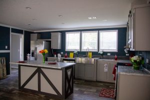Presenting Willet manufactured home exterior and entry design