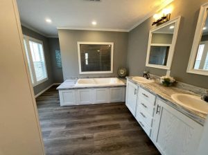 Highlighting Mallard bedroom space with modern home finishes