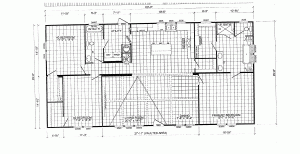 Showing Willet floor plan with three bedroom hybrid layout