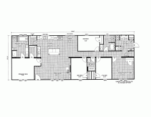 Showing The Owl floor plan with full sheetrock home layout