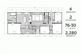 Winston Helicon 3.0 4br Full Sheetrock with Pass Through Bar | N&M ...