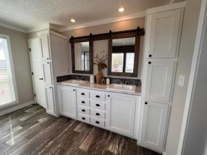 Featuring ScotBilt manufactured home interior with open layout