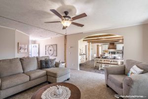 Showing modern interior finishes in Kabco Stagecoach home