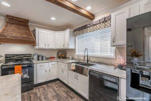 Featuring spacious cooking space inside Stagecoach kitchen