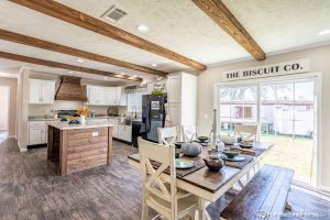 Displaying luxury kitchen layout in Kabco Stagecoach home