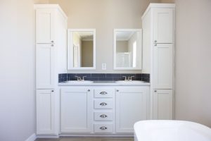 Displaying modern manufactured home interior with open design
