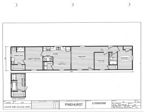 Displaying Clayton Pinehurst singlewide with full sheetrock